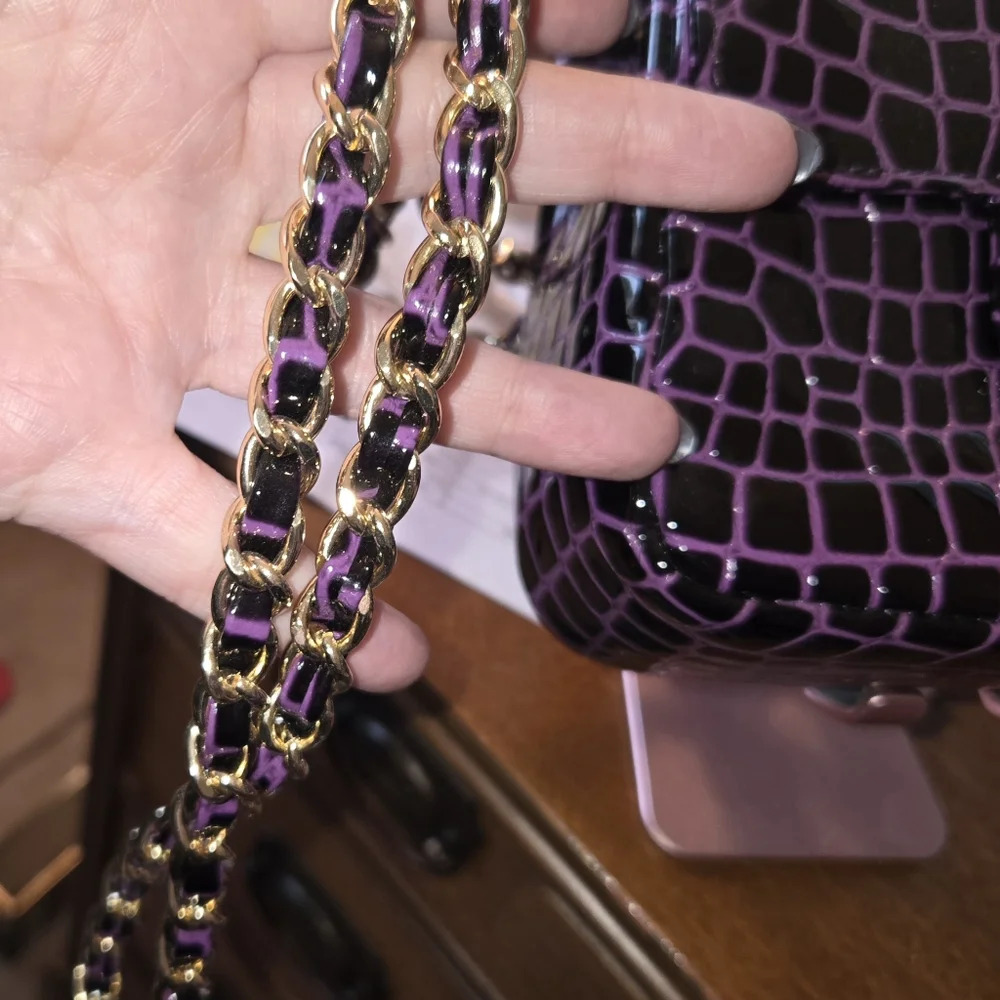 Purple Zenith purse EUC - Picture 2 of 9